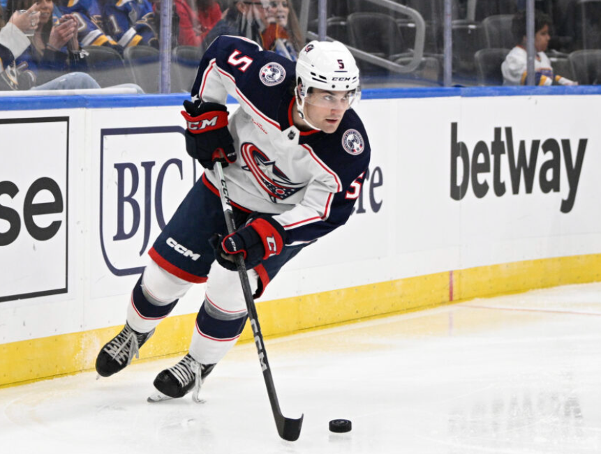 Blue Jackets sender Denton Mateychuk til AHL for å Grind, med sikte på NHL-liste neste sesong